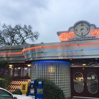 Bert's Diner - Exterior lit - Diners Near Me - Elk Grove, California Bert's Diner - Exterior lit - Diners Near Me - Elk Grove, California