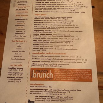 Dancing Marlin - Sunday brunch (spring) menu - New American Near Me - Frankfort, Illinois