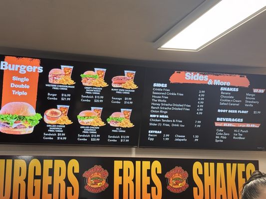 Menu photo 1 Double B's Burgers Modesto, CA