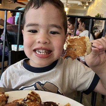 Sweet Basil's Cafe - Toddler approved Chocolate Chip Pancakes - New American Near Me - Livingston, New Jersey Sweet Basil's Cafe - Toddler approved Chocolate Chip Pancakes - New American Near Me - Livingston, New Jersey