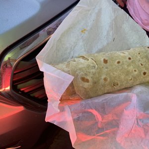 Photo of Cotija's Taco Shop - San Diego, CA, United States. My sisters husband got this huge breakfast burrito