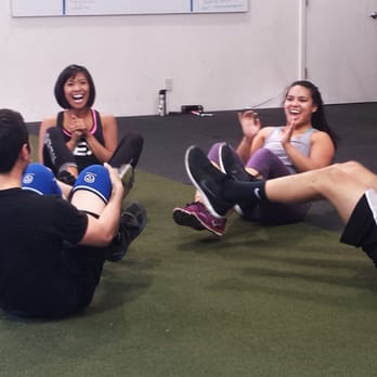 Haddad Training - In the middle of a core-building exercise! - Trainers Near Me
