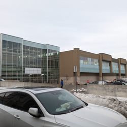 Langham Square - View from the upper level parking lot