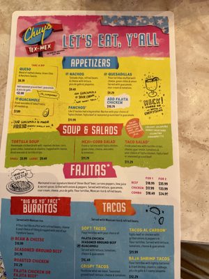 Menu photo 4 Chuy's Dallas, TX Menu photo 4 Chuy's Dallas, TX
