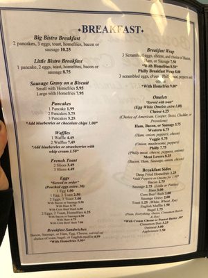 Menu photo 5 Boudreau's Bistro & Bakery Greene, NY