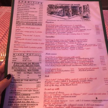La Fontaine de Mars - French Near Me - Paris, 75 La Fontaine de Mars - French Near Me - Paris, 75