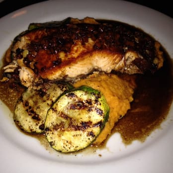 The Raven's Nest - Maple glazed salmon - American Near Me - Walpole, Massachusetts