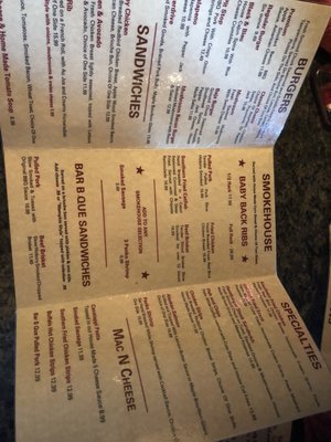Menu photo 7 Sparky's Garage II Butte, MT