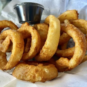 Aaron Schat's Roadhouse - Onion Rings - American Near Me - Bishop, California Aaron Schat's Roadhouse - Onion Rings - American Near Me - Bishop, California