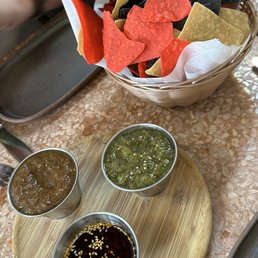 Chips & Three Salsa!