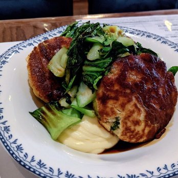 Community Tavern - SCALLION PANCAKES - maple soy, japanese mayo, yu choy - New American Near Me - Chicago, Illinois Community Tavern - SCALLION PANCAKES - maple soy, japanese mayo, yu choy - New American Near Me - Chicago, Illinois