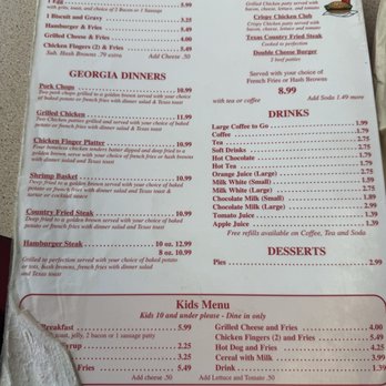 Georgia Express Diner - Standard menu - Diners Near Me - Tallapoosa, Georgia