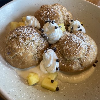 Mahi’ai Table - Ube Cream Puff - nothing special, didn't even eat the leftovers sadly - Cocktail Bars Near Me - Kapolei, Hawaii Mahi’ai Table - Ube Cream Puff - nothing special, didn't even eat the leftovers sadly - Cocktail Bars Near Me - Kapolei, Hawaii
