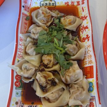 Li's Knife Cut Noodle - C09. Spicy Pork & Shrimp Wontons (12) C09. 红油抄手 - Noodles Near Me - San Mateo, California Li's Knife Cut Noodle - C09. Spicy Pork & Shrimp Wontons (12) C09. 红油抄手 - Noodles Near Me - San Mateo, California