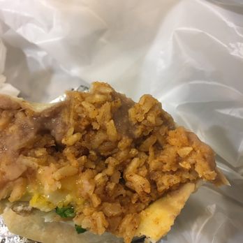Taco Grill - The brighter colored rice was hard, couldn't eat the burrito. - Mexican Near Me - Glendora, California