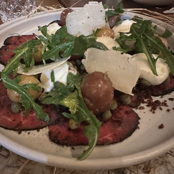Vulcania - Beef carpaccio - Italian Near Me - Mammoth Lakes, California