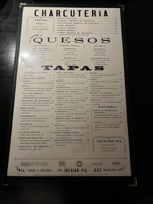 Menu photo 5 The Iberian Pig Nashville, TN Menu photo 5 The Iberian Pig Nashville, TN