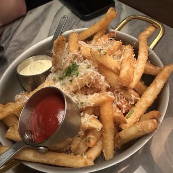 Stock & Bond - Truffle Fries--no matter what you do, get these!!! Holy yum!!! - Steakhouses Near Me - Minneapolis, Minnesota Stock & Bond - Truffle Fries--no matter what you do, get these!!! Holy yum!!! - Steakhouses Near Me - Minneapolis, Minnesota