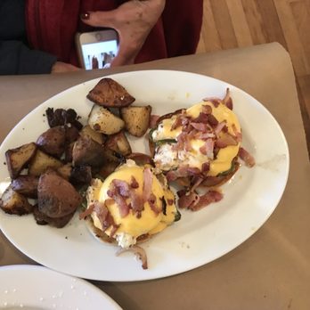 The Sinful Kitchen - Jalapeño popper eggs Benedict - Breakfast & Brunch Near Me - Portland, Maine