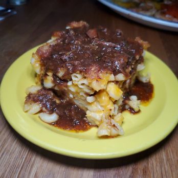 The Islands - Mac n Cheese with ox tail gravy - Caribbean Near Me - Brooklyn, New York