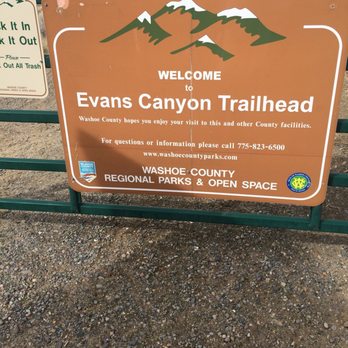 Evans Creek Trailhead - Hiking Near Me - Reno, Nevada