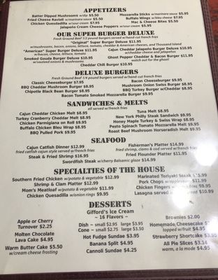 Menu photo 6 Round Tuit Cafe Millerton, NY