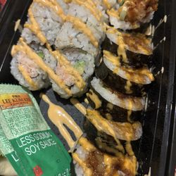Tori Japan - Shrimp Tempura Roll and California Roll