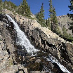 Mohawk Lakes Trail - This beautiful waterfall will treat you midway up to the lakes!