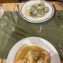 Kupela - Hake in Green Sauce and Monfkish with Clams