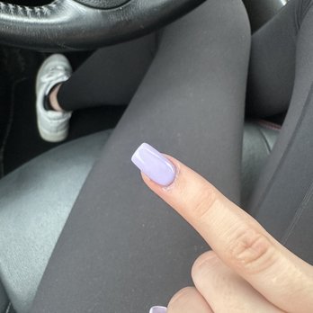 312 Nails & Spa - Not coffin AND chrome particles near the cuticle. - Nail Salons Near Me - Wheeling, Illinois