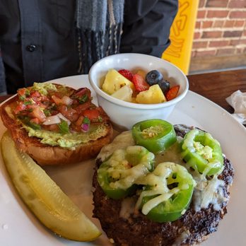 Famous Toastery - Southwestern burger - Breakfast & Brunch Near Me - Winston-salem, North Carolina