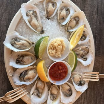 Beal's Lobster Pier - Raw Blonde Oysters - Seafood Near Me - Southwest Harbor, Maine
