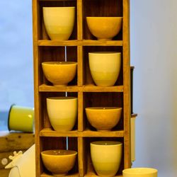 Teehus Rapperswil  - Various cups for serving