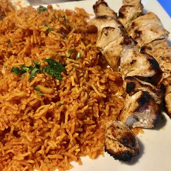 Habibi - Chicken Kabob Platter - Mediterranean Near Me - Erie, Pennsylvania Habibi - Chicken Kabob Platter - Mediterranean Near Me - Erie, Pennsylvania