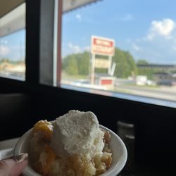 Watermill Restaurant - Peach cobbler