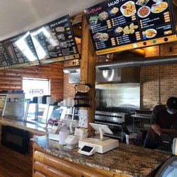 the interior of a restaurant