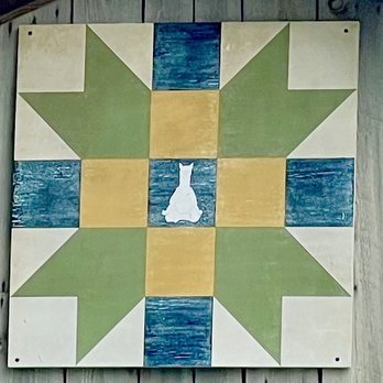 Good Karma Ranch Alpacas - Alpaca painted barn sign - Attraction Farms Near Me - Iron Station, North Carolina