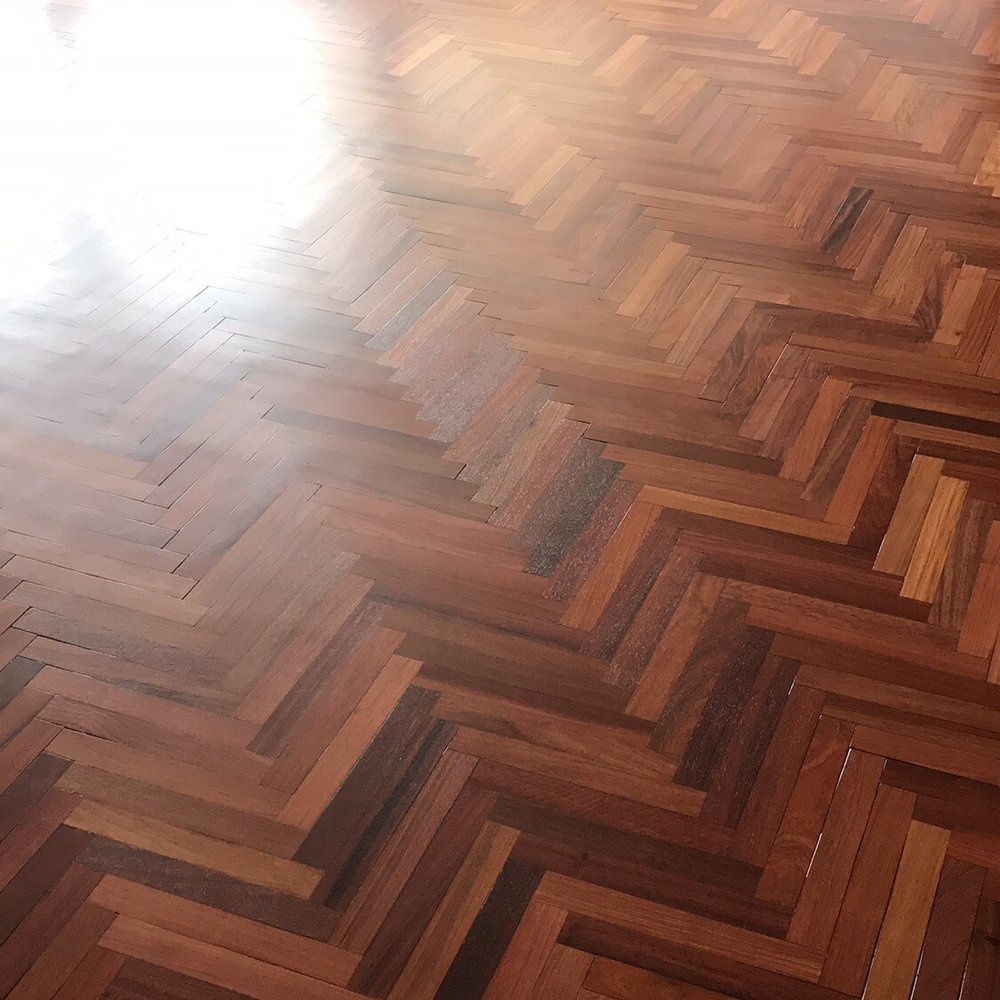 The floors after Palermo Flooring refinished them