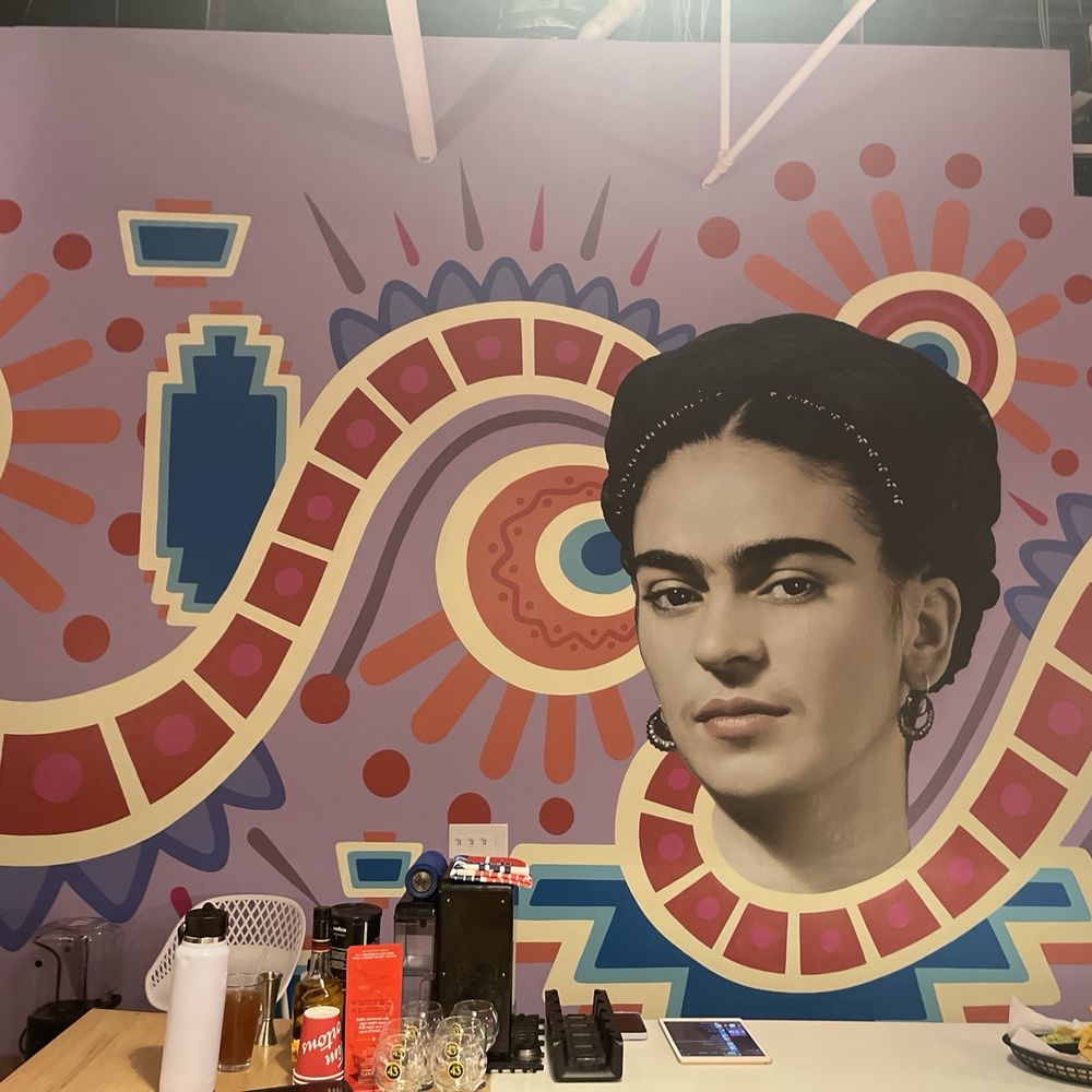 Taquito Lindo - Frida mural - Tacos Near Me - Williamsville, New York Taquito Lindo - Frida mural - Tacos Near Me - Williamsville, New York