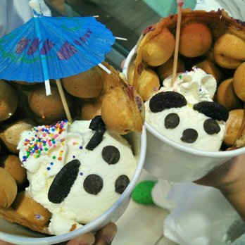Toast Delight - Ube Waffle with Vanilla Ice Cream (divided into 2 portions) $9 taxes in. So cute! - Desserts Near Me - Markham, Ontario Toast Delight - Ube Waffle with Vanilla Ice Cream (divided into 2 portions) $9 taxes in. So cute! - Desserts Near Me - Markham, Ontario