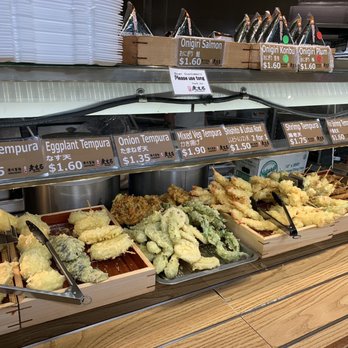 Sanukiseimen Mugimaru - Fresh and crispy tempura ready to be picked and eaten! - Japanese Near Me - Costa Mesa, California