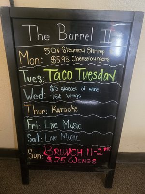 Menu photo 6 The Barrel II Portsmouth, VA Menu photo 6 The Barrel II Portsmouth, VA