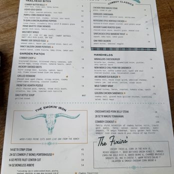 Long Weekend - Menu - New American Near Me - Houston, Texas