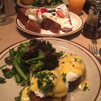 The Beehive - Salmon cake with poached eggs - American Near Me - Boston, Massachusetts The Beehive - Salmon cake with poached eggs - American Near Me - Boston, Massachusetts
