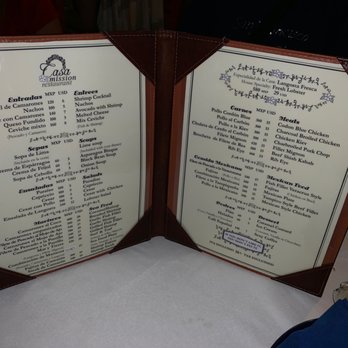 Casa Mission - Menu - Seafood Near Me - Cozumel, ROO