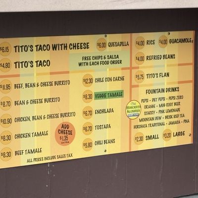 Menu photo 1 Tito's Tacos Culver City, CA Menu photo 1 Tito's Tacos Culver City, CA