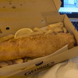 George's Great British Kitchen - Takeout Fish and chip
