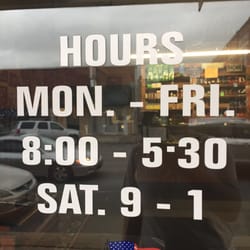 Landis Shoe Clinic - Store Hours