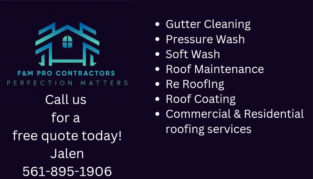 Slide of F&M Pro Contractors