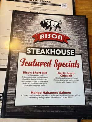 Bison Steakhouse by null